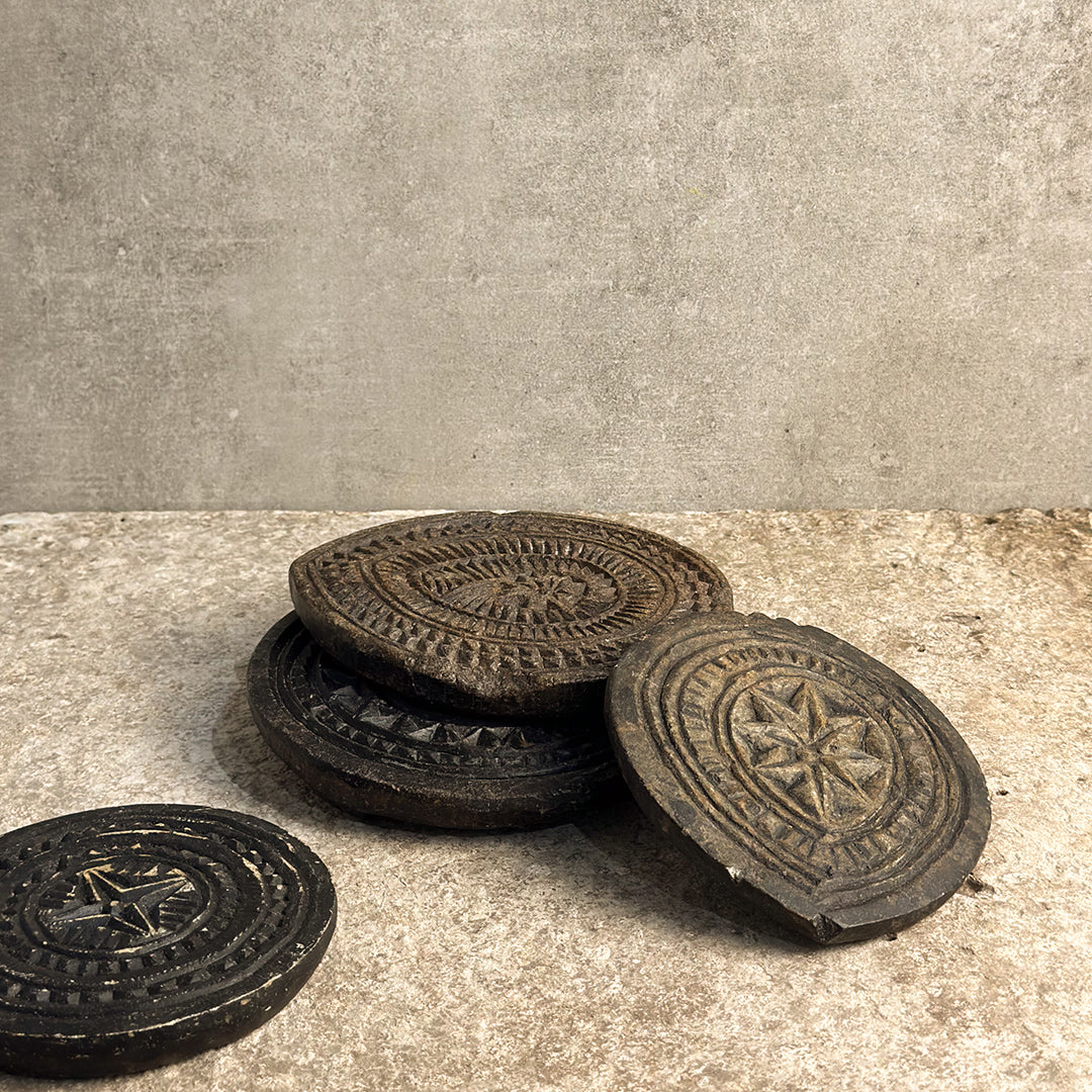 Vintage Indian Biscuit Mould