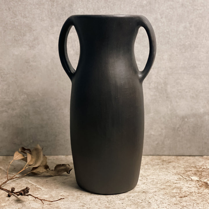 Ash Longpi Pottery Vase