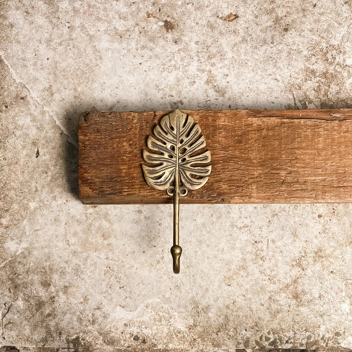 Bronze Monstera Hook