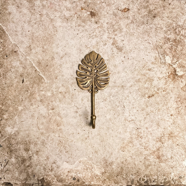 Bronze Monstera Hook