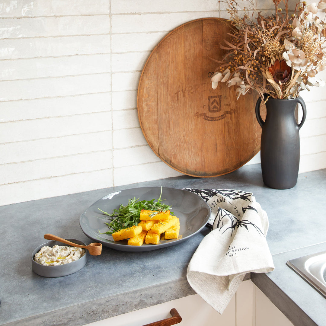 Willow Tapas Bowl - Charcoal