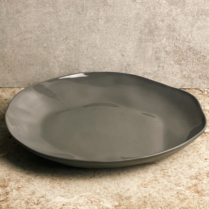 Willow Platter - Charcoal
