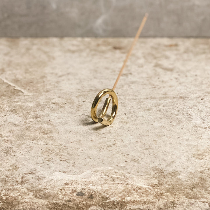 Brass Incense Holder - Ocean