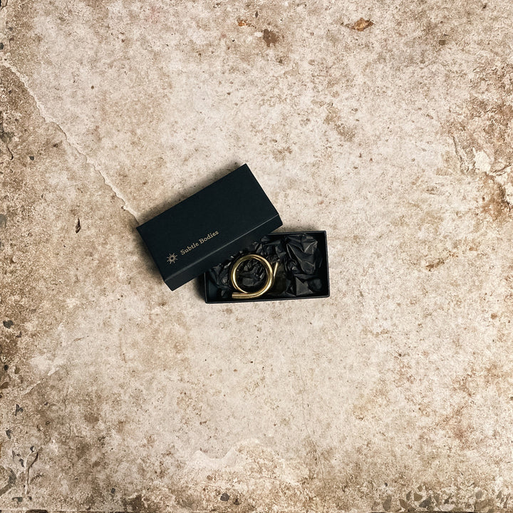 Brass Incense Holder - Ocean