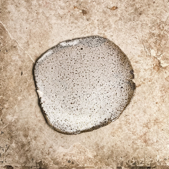 Rustic Slab Plate - Stony Large