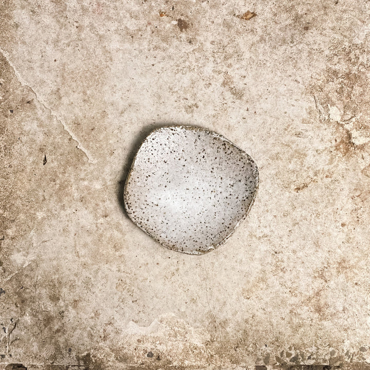 Rustic Slab Plate - Stony Small