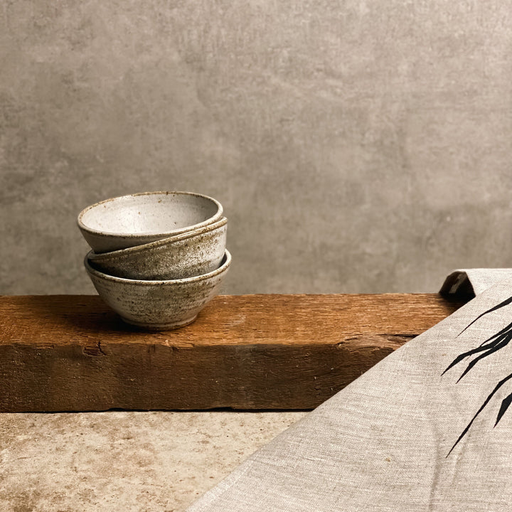 Rustic Tapas Bowl - Talcum Powder White