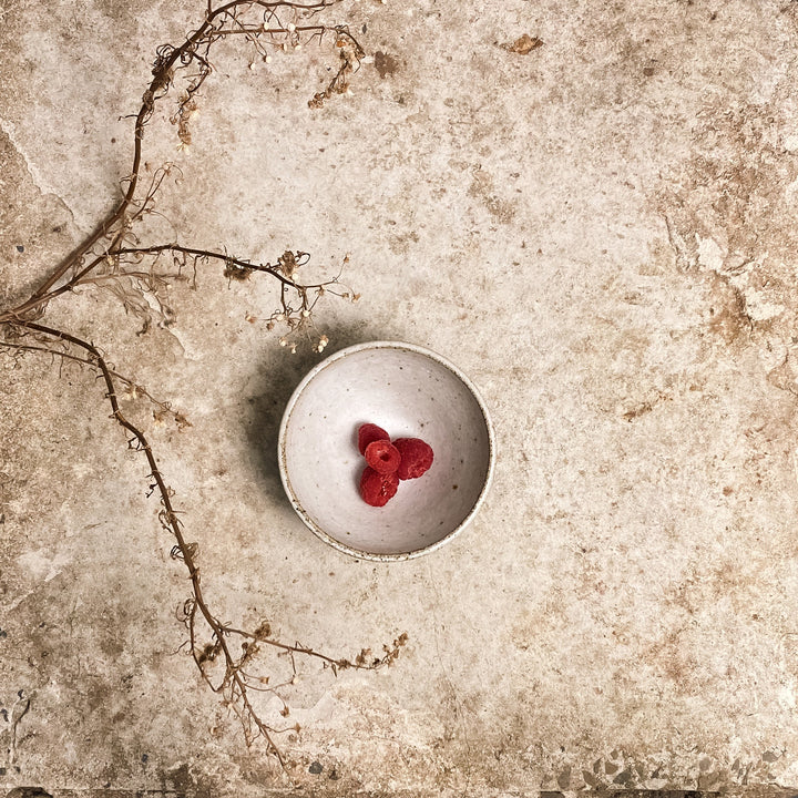 Rustic Tapas Bowl - Talcum Powder White